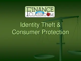 Identity Theft, Consumer Rights, and Financial Contracts