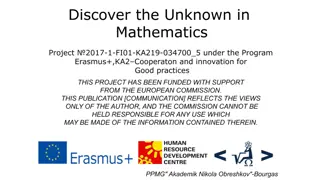 Innovative Mathematics Education Business Concept in Burgas