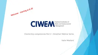 Developing Strategies for Sector Changes | CChartership Competencies Part 2