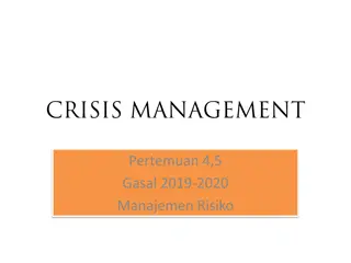 Crisis Management