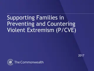 Supporting Families in Preventing and Countering Violent Extremism (P/CVE) - Importance and Strategies