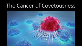 Covetousness: Definition, Manifestation & Safeguards