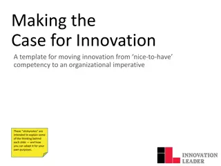 Moving Innovation Towards Organizational Imperative