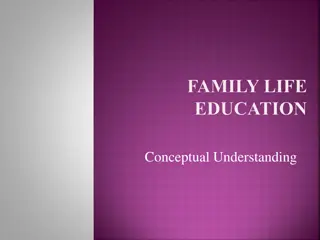 Family Life Education and Concepts