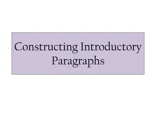 Crafting Engaging Essay Introductions