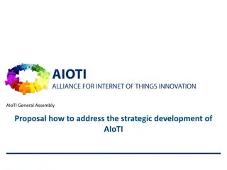 Addressing Strategic Development of AIoTI through Proposals