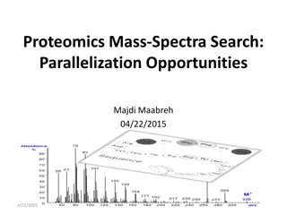 Parallelization Opportunities in Proteomics Mass Spectra Search