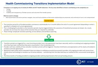 Improving Health Sector Transition Processes for NGO and ACT Subsectors