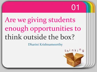 Empowering Students to Think Creatively in Computer Science