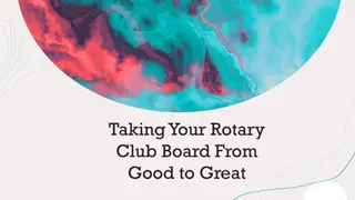 Practical Tips for Effective Rotary Club Board Leadership