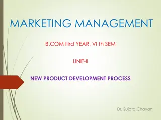 Product Development Process Overview for Marketing Management Students