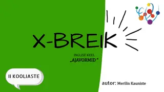 Learn English Tenses with Merilin Kauniste - Visual Guide