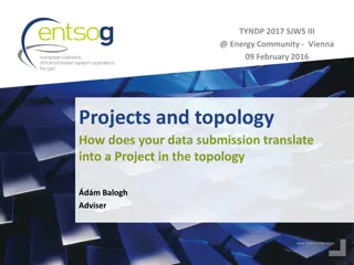 Data Submission and Project Topology in Energy Community