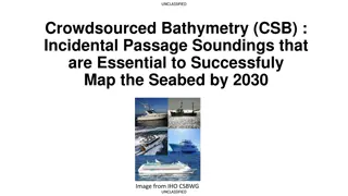 Crowdsourced Bathymetry for Seabed Mapping