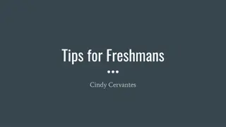 Valuable Tips for Freshmen to Navigate Through High School Successfully