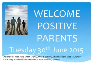 Positive Parent Engagement and School Community Updates
