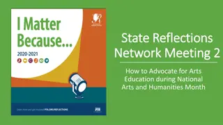 Promoting Arts Advocacy and Education Awareness