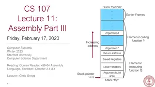 x86-64 Assembly Language Fundamentals