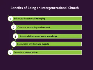 Benefits of Intergenerational Church for Community Engagement