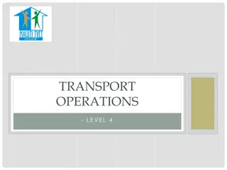 Optimizing Transport Business Operations at Level 4 with Capacity Planning and Route Scheduling