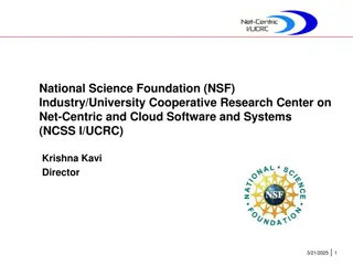 NSF Industry/University Cooperative Research Center on Net-Centric and Cloud Software