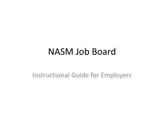 Step-by-Step Guide for Employers on Using NASM Job Board