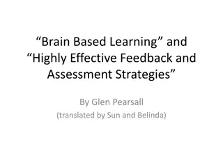 Effective Brain-Based Learning and Feedback Strategies by Glen Pearsall