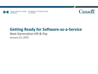 NextGen HR & Pay in the Cloud: Government of Canada's SaaS Strategy