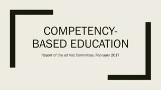 Innovative Competency-Based Education Insights