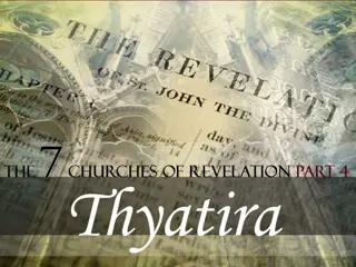 The Church in Thyatira - Tolerating Sin and the Warning from Revelation 2:18-29