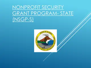 Nonprofit Security Grant Program - Funding and Eligibility Details