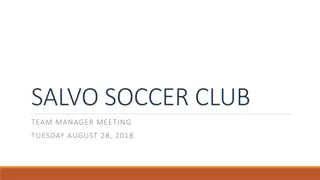 Guide for Soccer Team Managers: Responsibilities, Systems, and Tools