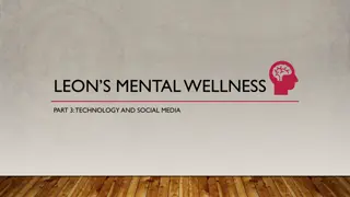 Impact of Technology and Social Media on Mental Health