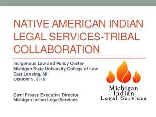 Indigenous Legal Services and Tribal Collaboration at Michigan State University College of Law