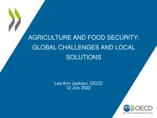 Global Agricultural Challenges and Local Solutions