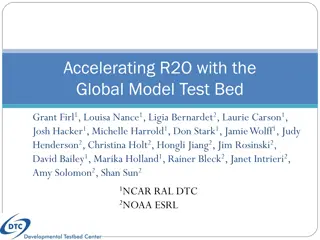 Accelerating R2O with the Global Model Test Bed and NGGPS Overview