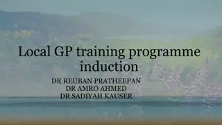 Bolton GP Training Programme Overview and Requirements