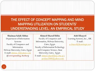 Effect of Concept Mapping and Mind Mapping on Students' Understanding Levels: An Empirical Study