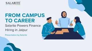 From Campus to Career: Salarite Powers Finance Hiring in Jaipur