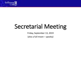 Streamlined Meeting Documentation Templates for Efficient Committees