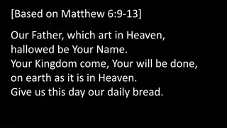 Forgiveness and Debt in the Kingdom of Heaven
