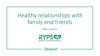 Healthy Relationships and Conflict Resolution Lesson