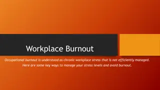 Effective Ways to Manage Workplace Burnout and Avoid Stress