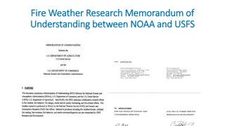 Significance of Fire Weather Research Collaboration