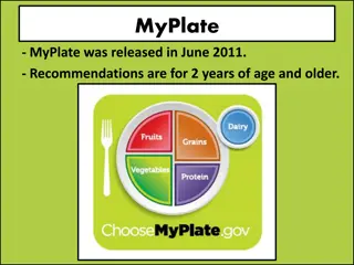 Healthy Eating Guidelines for All Ages