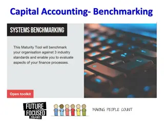 Optimizing Capital Accounting and Benchmarking Processes