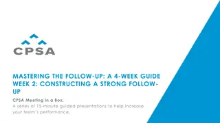 Constructing a Strong Follow-Up Process in Sales: Effective Strategies Revealed