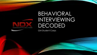 Effective Behavioral Interviewing Techniques: STAR Method Explained
