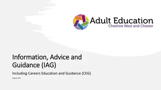 Empower Your Future with Free Information, Advice, and Guidance (IAG)