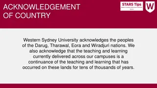 University Support Services and Indigenous Student Assistance at Western Sydney University